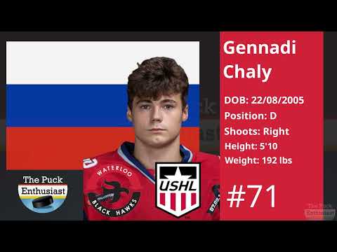#71 Gennadi Chaly (DY) Shift-by-Shift 24.11.22 USHL - Waterloo Black Hawks