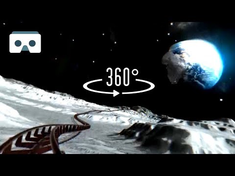 360 VR Roller Coaster on the Moon: Virtual Reality 3D video - YouTube