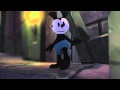Disney Epic Mickey Wii Oswald the Lucky Rabbit Behind t
