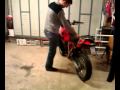 Even stoer doen in de garage.... Even stoer doen in de garage....