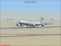 FSX - Etihad Airways A345 flight from New York to Abu Dhabi