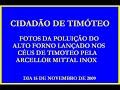 POLUIÇÃO EM TIMÓTEO - MG.wmv