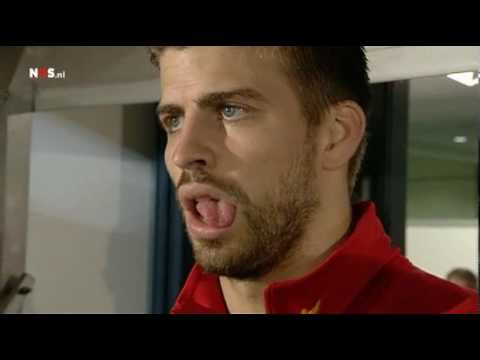 Gerard Pique Lip Smackingly Good Posted under Spain World Cup by Vanessa 