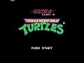this is a quick video of the classic teenage mutant ninja turtles intro on the nes. it was one the many cool intros at the time. the small graphical glitches at the top of the screen came from the conversion process they didn't happen in game.