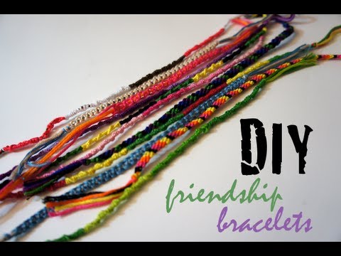 how to easy friendship bracelets