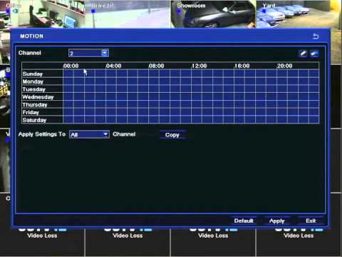 Setting up Scheduled Recording