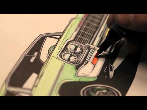 Lowrider Coloring Book by Dokument Press