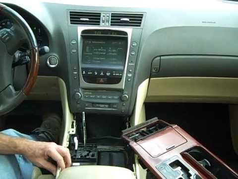 Lexus GS300 Stereo Removal 2006-2008