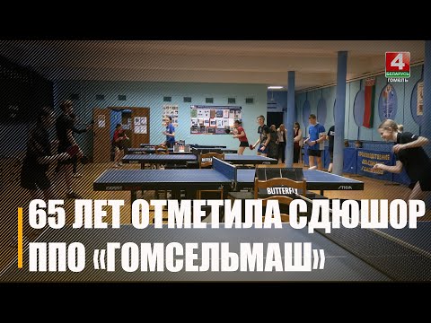 65-летие отпраздновала легендарная профсоюзная детско-юношеская школа олимпийского резерва Гомсельмаша видео