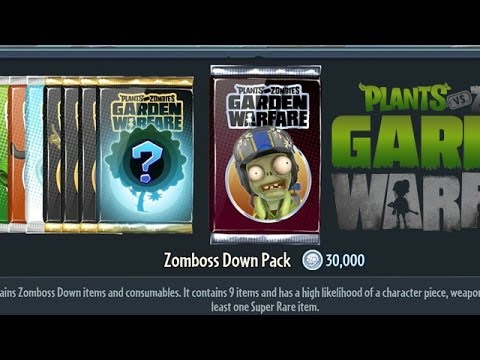 Road to Zomboss Down Pack ($30000) Plants Vs. Zombies: Garden Warfare