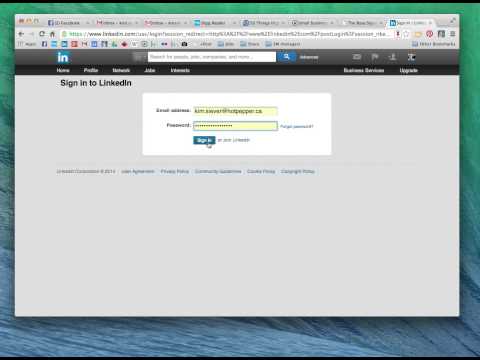how to change email address on linkedin
