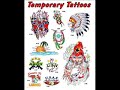 Tatujes Temporales para cuerpo y dientes