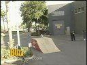 BMX Biker Falls During Interview (live)