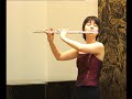 Dutilleux Sonatine - Alexandra Grot (flute)