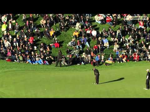 Zach Johnson birdies No. 18 at World Challenge