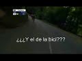 Susto en bici