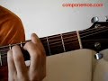 Acordes para guitarra El jinete