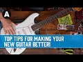 how to clean a guitar fretboard with household items