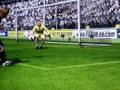 Goal with goalkeeper, in FIFA 08