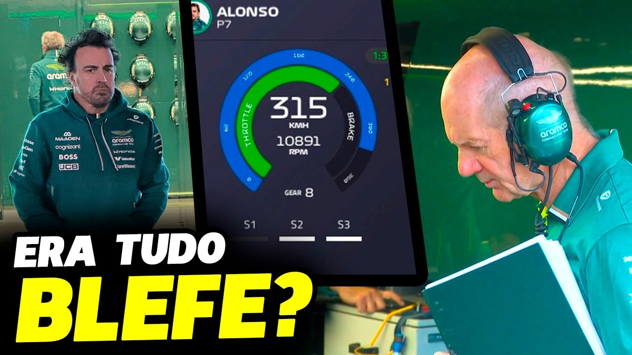 CRISE OU ESTRATÉGIA? ASTON MARTIN PODE ESTAR ESCONDENDO O JOGO?| FÓRMULA 1 | GP EM CASA