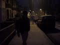 London snow fall