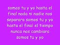 Somos tu y yo (Cancion para Dani y Pablo)
