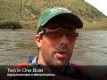 Lazy Packrafting on the Jefferson River, Montana in an Alpacka Double Duck