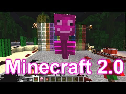 Minecraft 2.0 Update Pink Witer?