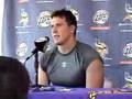 7/28 - Vikings Training Camp 2006 - Chad Greenway Talks