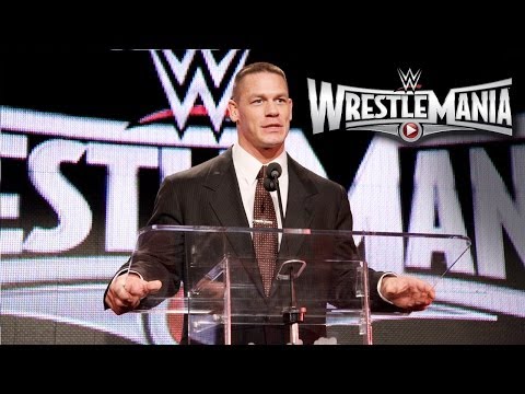 AT - The Champ, John Cena, predicts overwhelming success and memories at WrestleMania 31 in Santa Clara, California, at Levi's Stadium 2015. http://www.wwe.com/sh...