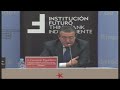 Fernando Eguidazu sobre posibles medidas para paliar la crisis Fernando Eguidazu sobre posibles medidas para paliar la crisis