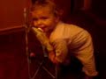 21 months old girl is dancing. 21 months old girl is dancing.