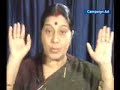 Sushma swaraj speaking in fluent Kannada