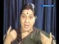 Sushma swaraj speaking in fluent Kannada