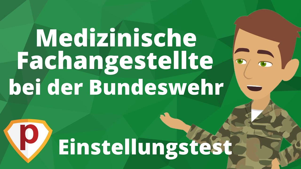 Medizinische Fachangestellte Bundeswehr (MFA) - Einstellungstest