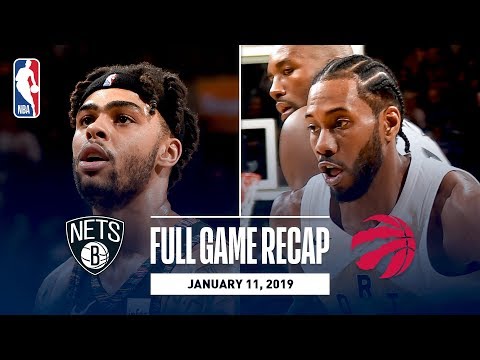 Video: Full Game Recap: Nets vs Raptors | Kawhi Leads Balanced Attack