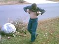 Brandon ATTEMPTS a long jump