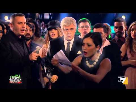 Crozza-Formigoni e la festa de 'La Grande Bellezza'