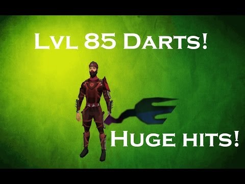 Runescape – Level 85 Darts! Death Lotus Dart Review and Comparison!