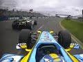Alonso overtakes Button Australia 2006 (onboard) Alonso overtakes Button Australia 2006 (onboard)