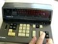Subtract with a Canon Canola 141 calculator