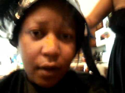 how to dye installed weave