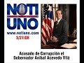 Acusacion de Corrupcion el Gobernador Anibal Acevedo Vila