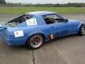 Mazda RX7 Race Car Sidepipes Under Fire, Nice Sound
