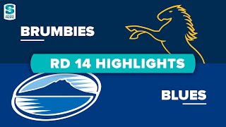 Brumbies v Blues Rd.14 2022 Super rugby Pacific video highlights