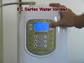 EC Series Water Ionizer Front Panel Demonstration
