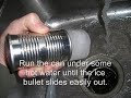 Shooting an ice bullet from my \