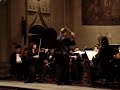 maestro joseph lliso conducts the pan american symphony orchestra at the blessed sacrament church in new york city.