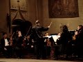 maestro joseph lliso conducts the pan american symphony orchestra at the blessed sacrament church in new york city.