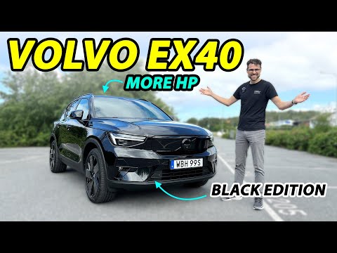 The evil XC40! 2025 Volvo EX40 Performance 440 hp Black Edition REVIEW